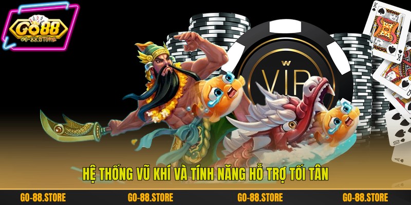 Hệ thống vũ khí và tính năng hỗ trợ tối tân Hệ thống vũ khí và tính năng hỗ trợ tối tân
